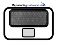 Topcase UK/NL space gray + Touch Bar - A1707