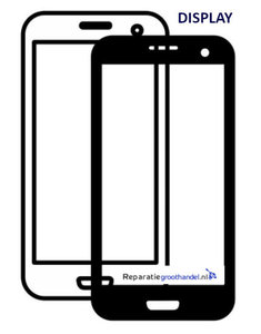 Display Wit iPhone 7 - Gerefurbished