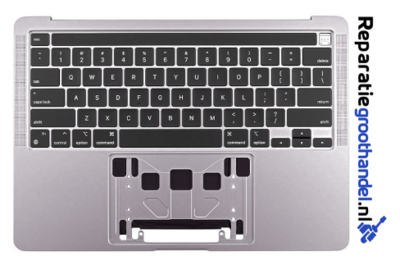 Gebruikte topcase space gray incl. toetsenbord UK / A2338