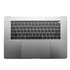 Topcase space gray incl. toetsenbord + touch bar US - A1707_
